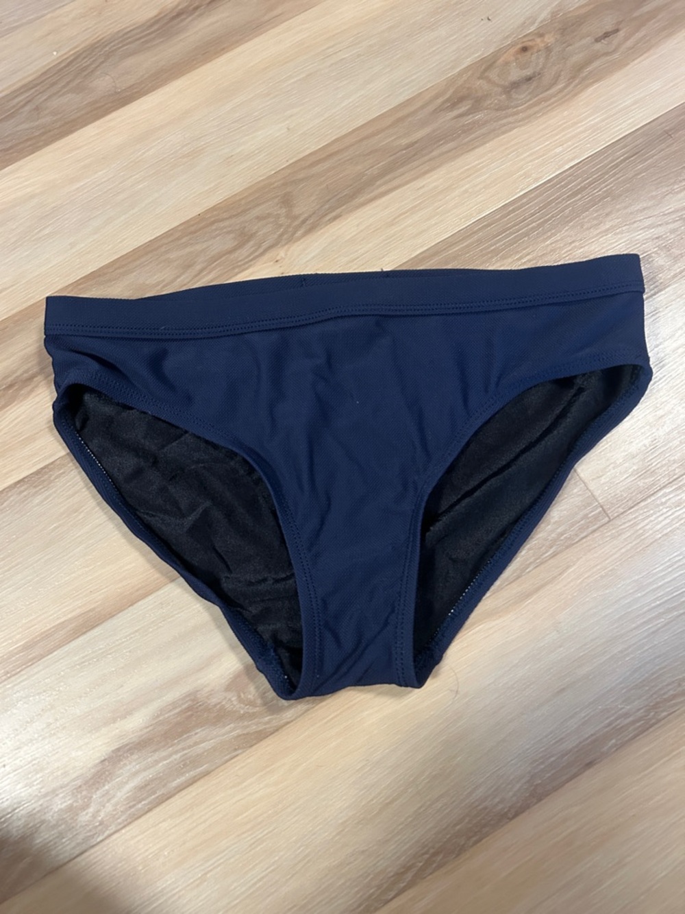 Isaac Mizrahi Navy Blue Bikini Bottom